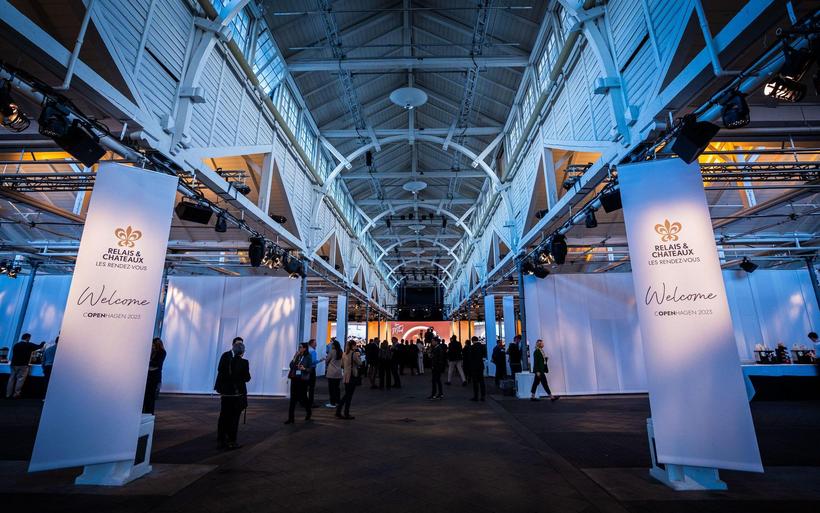 Devant le congrès R&C au Danemark