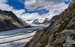  Aletschgletscher, Fieschertal, Schweiz