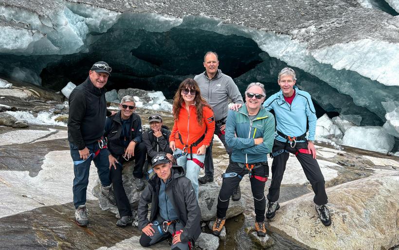 Membres de la CDR lors d'une excursion
