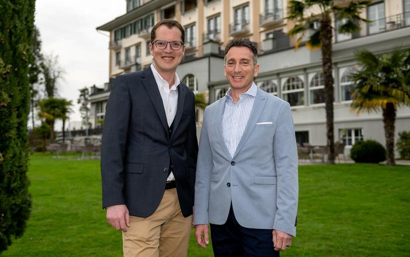 Beat Bührer, Bruno Carizzoni, Parkhotels Gunten