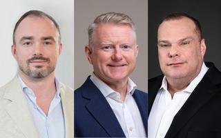 An der Spitze der neuen Revo Hospitality Group stehen James Lamb, Jonathan Mills and Robert K. Kennedy als Managing Directors (v.l.). 