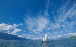 voilier sur le Léman