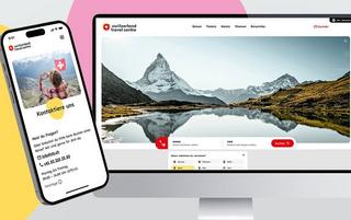 Mockup neue Website STC