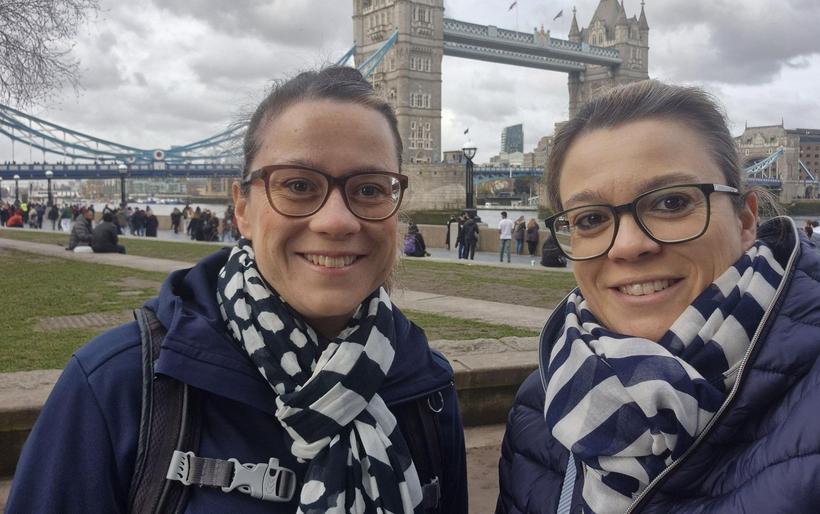 Daniela (r.) und Sandra Lehner 