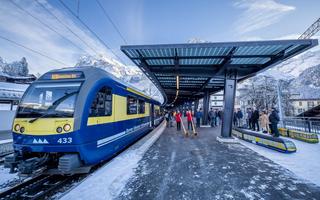 Eröffnung des Bahnhof Grindelwald