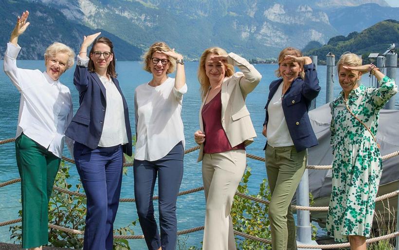 Barbara Eisl, Stephanie Steiger, Nicoletta Müller, Elisabeth Erber, Isabelle Zeyssolff, Karin 