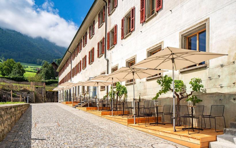 Terrasse Culinarium Alpinum in Stans