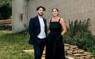 Das Gastgeberpaar im Château de Raymontpierre: Sydney Karolewski und Timon Wolf