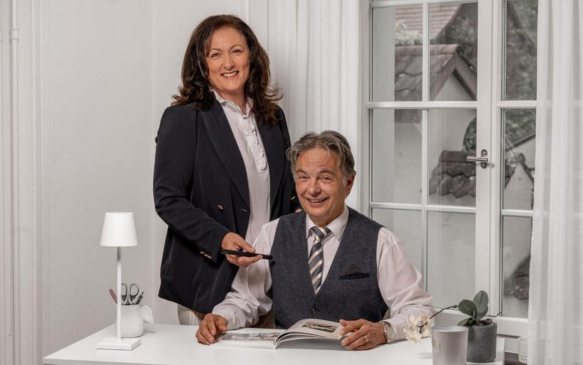 Biljana und Peter Vespa