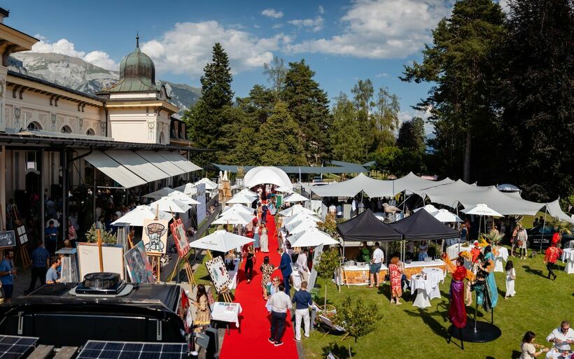 Das Festival von oben