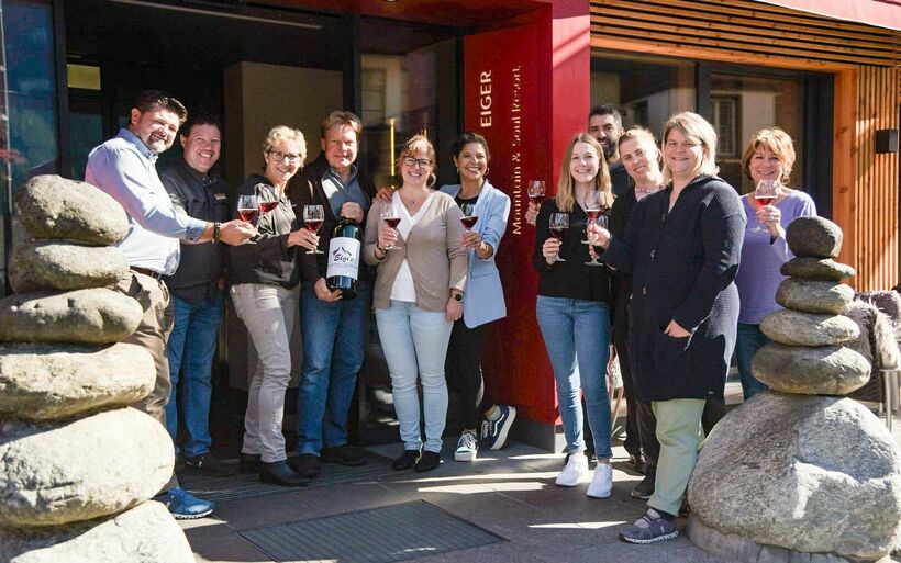 Das  Eiger Mountain & Soul Resort-Team