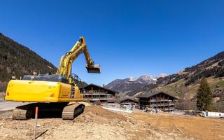 Baustelle an der Lenk