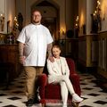 Der dänische Küchenchef Eric Vildgaard und seine Frau Tina Kragh sind während zwei rund Monaten im Badrutt's Palace Hotel in St. Moritz tätig.