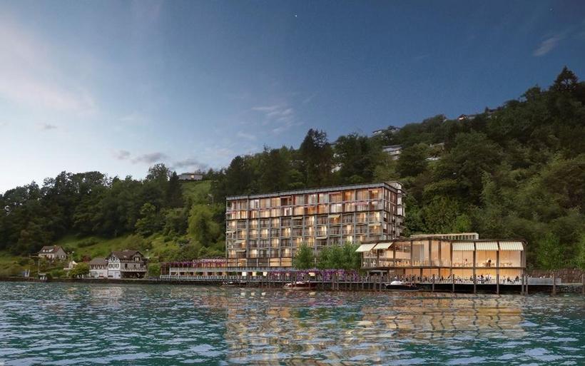 So soll das neue Hotel dereinst aussehen.