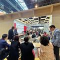 une masterclass sur le stand de Swiss Wine Promotion
