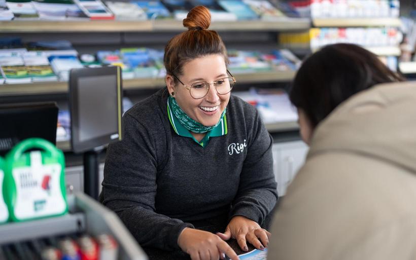 Rigi Mitarbeiterin im Gästeservice