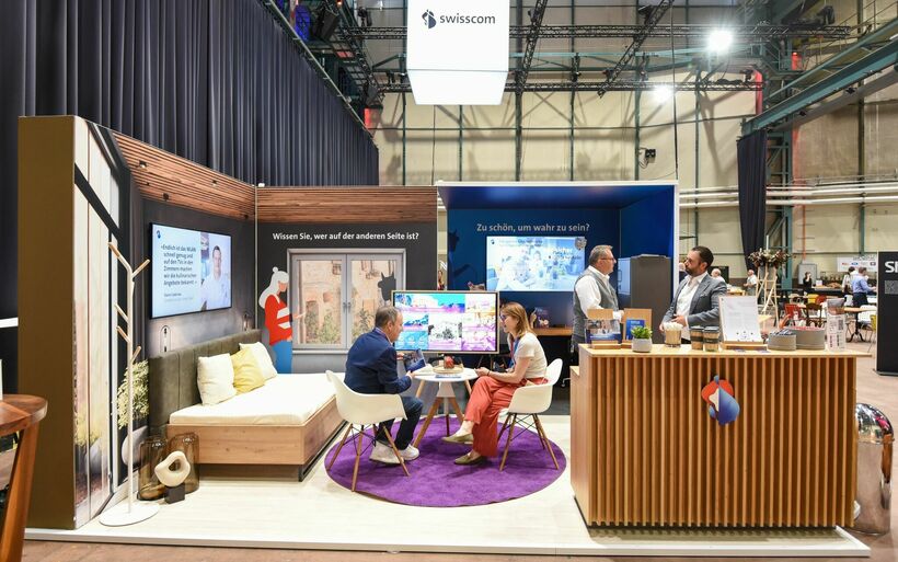 Hospitality Summit Stand Swisscom