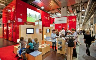 Besucher und Besucherinnen an der Olma 2009 in St. Gallen.