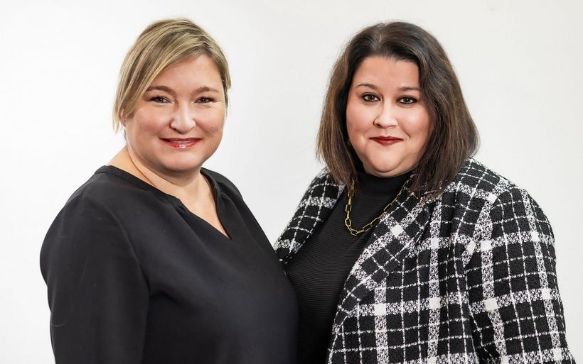  Maja Ziemann und Lisa Mager