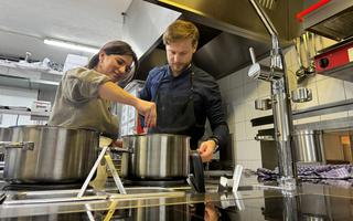 Anna Syrtnik und Luca Haase