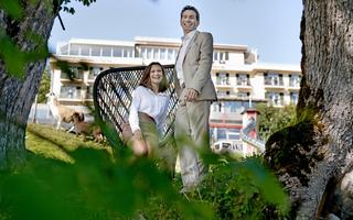 Nadja und Patric Vogel vom Märchenhotel Braunwald