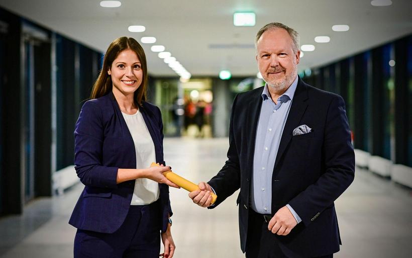 Deborah Rothe und David Ruetz