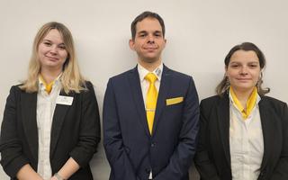 Jasmin Schlegel, Rico Kunz und Patricia Baer