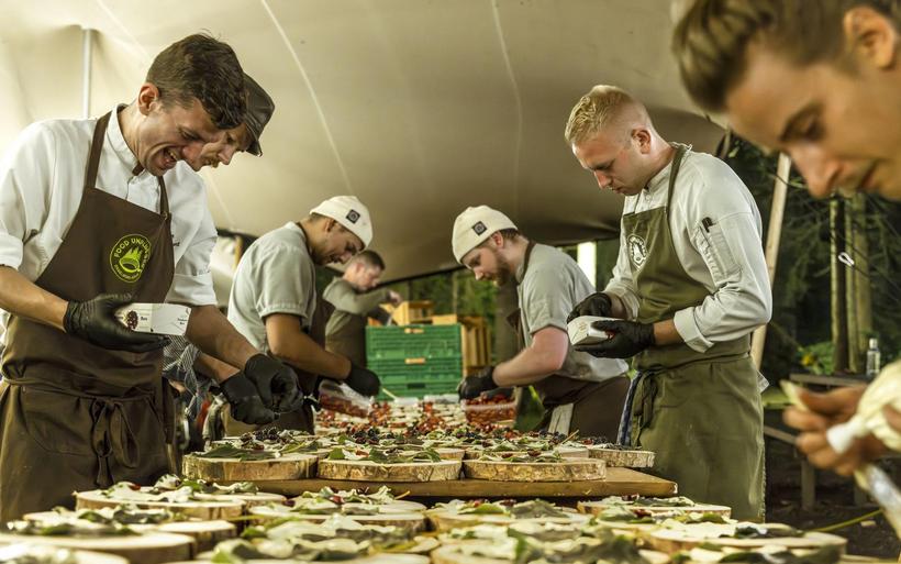 Bild Anrichten Essen