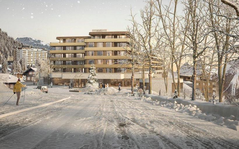 Visualisierung Arosa Kulm Hotel