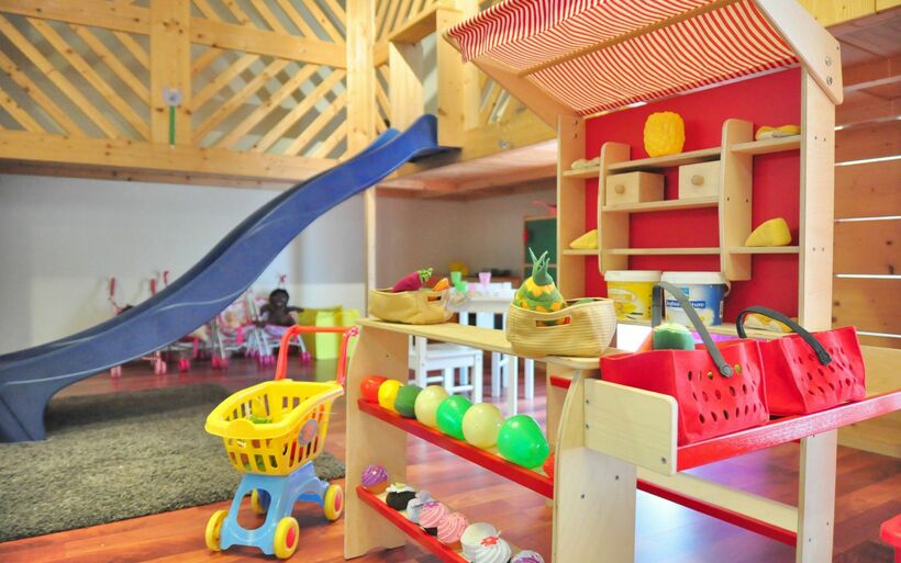 Bild einer Small Foot-Krippe