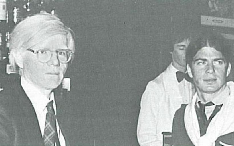 deux grands artiste au bar du Richemond