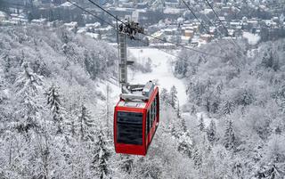 Die Felseneggbahn im Winter